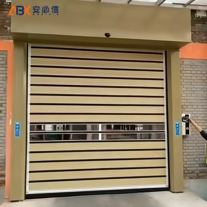 山南铝质快速门